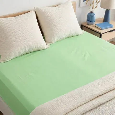 4Home Jersey prostěradlo IDEAL zelená, 60 x 120 cm, 60 x 120 cm