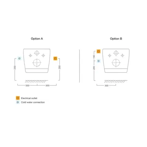 SAPHO USPA LUX elektronický bidet s dálkovým ovládáním UB-6635RU