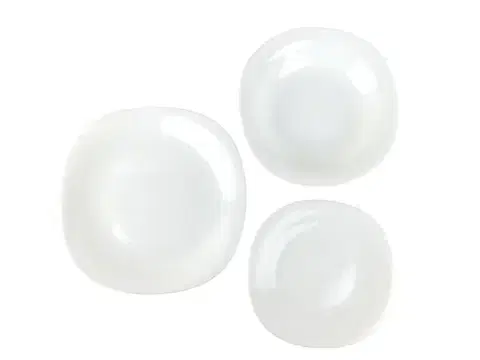PROHOME - Talířová sada 18ks bílá