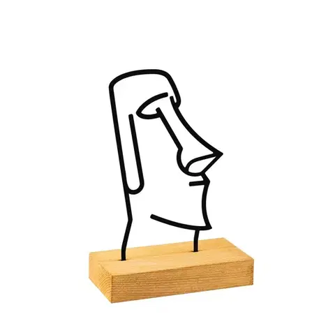 Dekorativní předmět Moai - Black