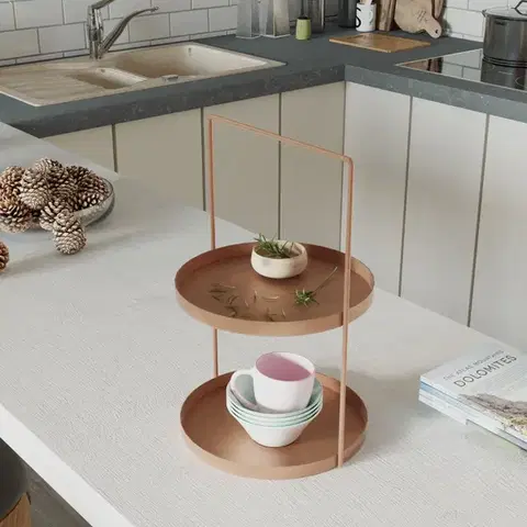 Dekorativní kovový doplněk Tılos-A - Copper