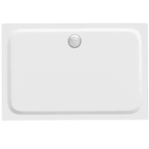 REA Sprchová akrylová vanička Belmond White 80x100 REA-K4372