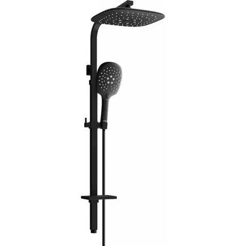 MEXEN/S Q22 černá sprchový sloup 798222295-70