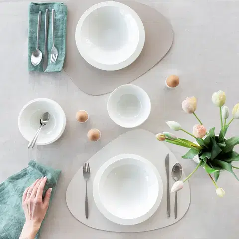 Porcelánová sada 16 ks — Premium Platinum Line - 490191