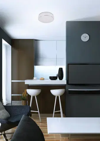 Stropní svítidlo bílé akrylové LED 12W 4000K IP20 Jasper lamp