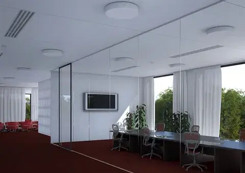 LUCIS stropní a nástěnné svítidlo ZERO IP44 30,7W LED 3000K sklo opál PS13.K3.Z600.31