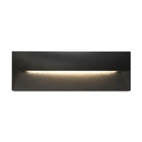 RED - DESIGN RENDL RENDL REP 27 zápustné svítidlo černá 230V LED 10W 90° IP65 3000K R14207