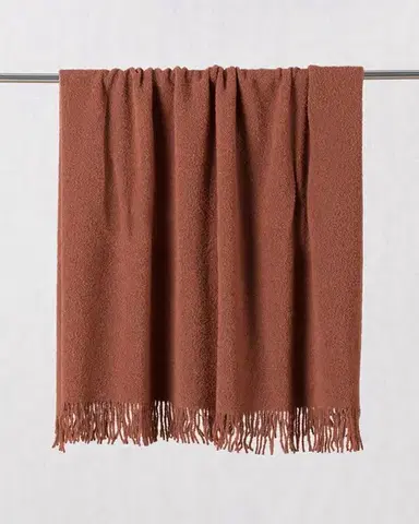 Pléd Boucle 140x200cm cinnamon