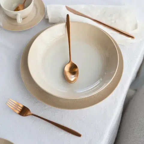 Příborový set 16 ks — Vivo PVD Rose Gold matný - 140302