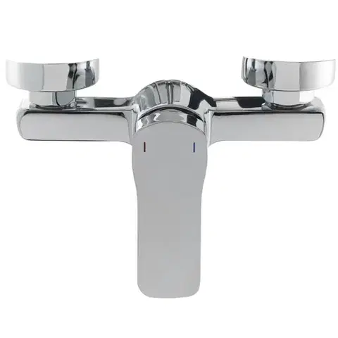 Vanová baterie SAT Cube Way bez sprchového setu 150 mm chrom CU222 CU222