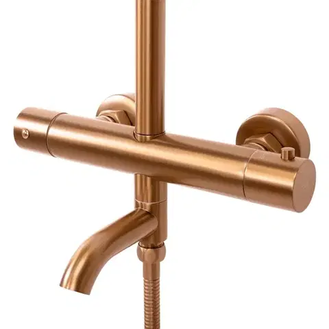 REA Sprchový set s termostatem LUNGO Copper Brush REA-P8807