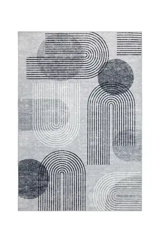 Obsession, Kusový koberec Avantgarde 101 Grey, 230x330, šedá, chodba / předsíň