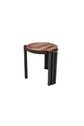 Sada odkládacích stolků (3 kusy) Lavia 3 - Walnut