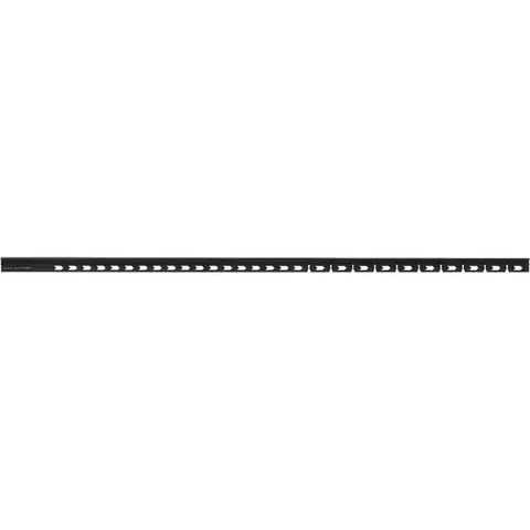 MEXEN Line-B spádová lišta pro sklo 120 cm levá, černá 187004120L
