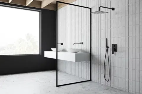 INVENA Podomítkový set 2-cestná nástěnná baterie SIROS 010 BS-90-010-A