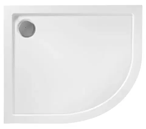 REA Akrylátová LOOK sprchová vanička 80x100 L bílá REA-K7909