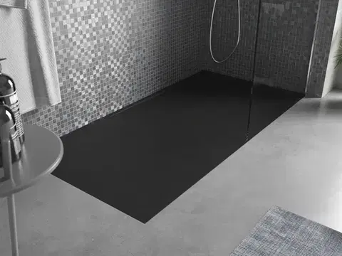 MEXEN Amon obdélníková sprchová vanička SMC 140 x 80, černá 4F708014