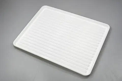 ALFA PLASTIK - Odkapávač na nádobí 50x40cm plastový bílý