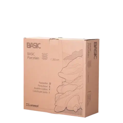 Talíř na těstoviny 29 cm set 4 ks - Basic - 490809