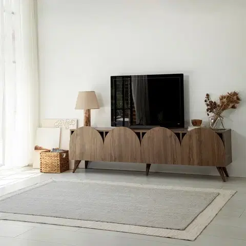 TV stolek Mesta - Walnut v2