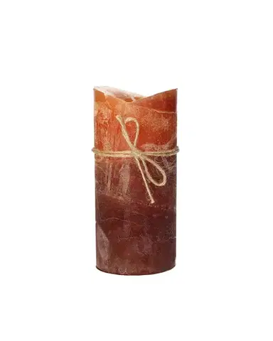 Svíčka Dorotea 15cm amber