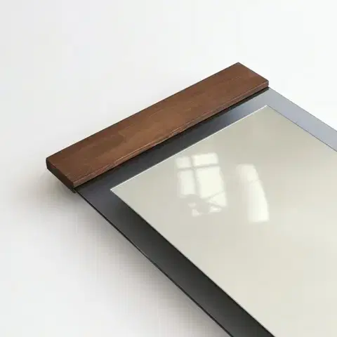 Stojací zrcadlo Murano - Walnut