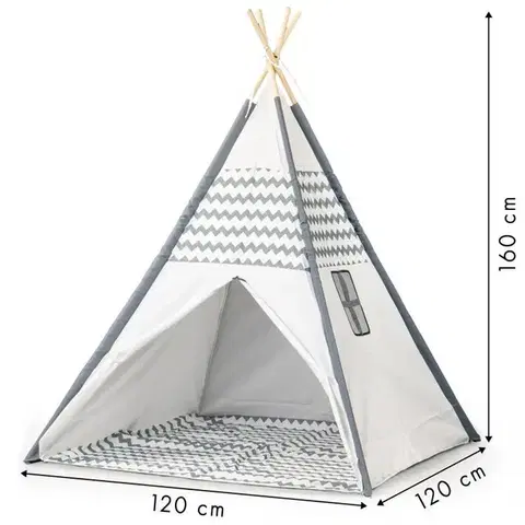 Stan teepee, herna pro děti