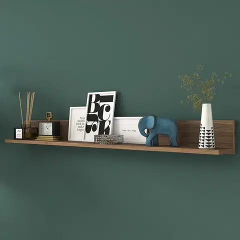 Kalune Design Nástěnná police E5 ořech