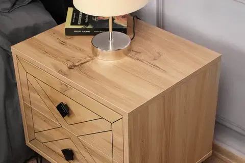 Noční stolek Luna - Pine