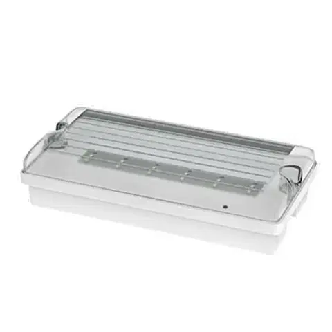 NBB FLAT 12LED Em3h DP/TP IP65 clear + piktogram 910121100