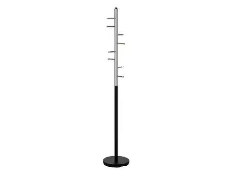 Signal Volně stojící věšák Ferro černý/stříbrný