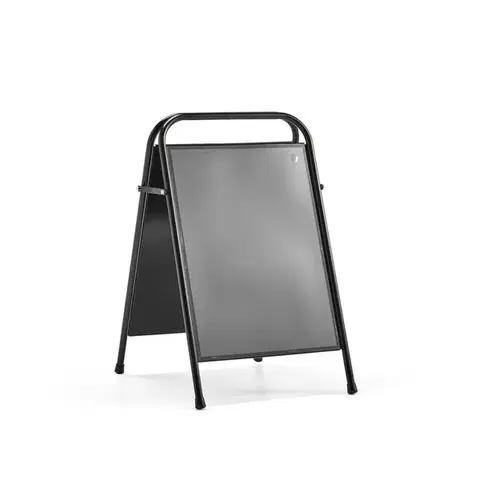 Reklamní stojan, 500x700 mm, černá