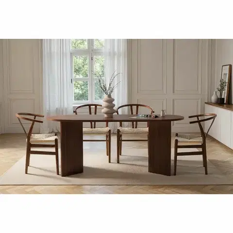 Jídelní stůl Sablin Walnut