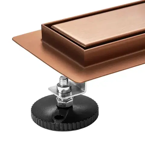 REA Odtokový žlab Neox brush copper 60 REA-G4897