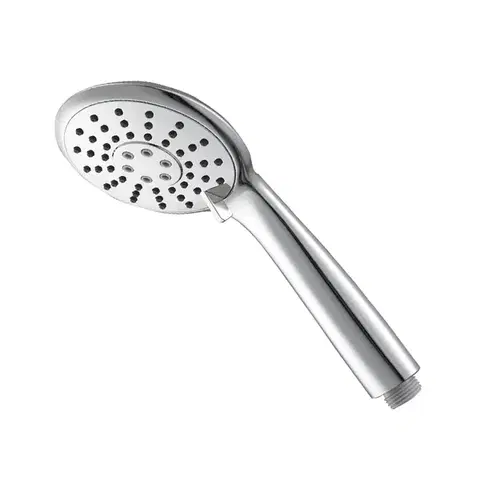 Mereo Sprchový set Sonáta s tyčí, hadicí, ruční a talíř. kulatou sprchou, slim, nerez CB60101SK