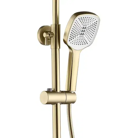 REA Sprchový set STORM GOLD BRUSH REA-P9536