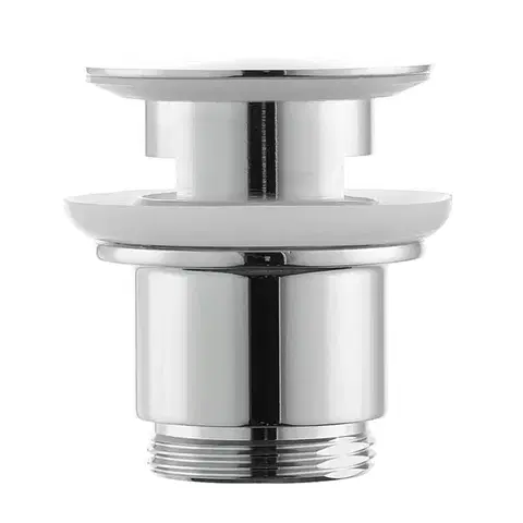 Umyvadlový vtok Optima 5/4, clic-clac s malou zátkou CR VF790CR VF790CR