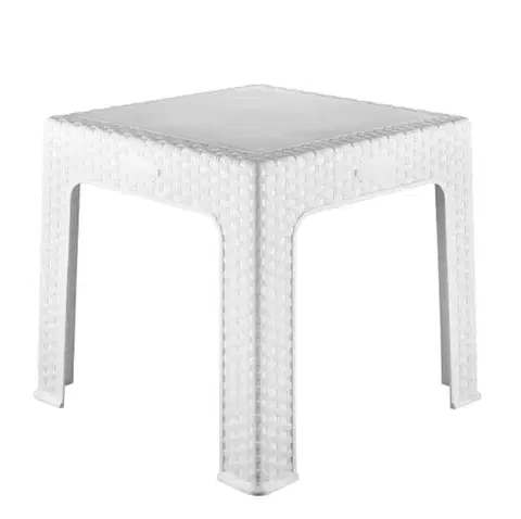 PROHOME - Stůl dětský Rattan bílý