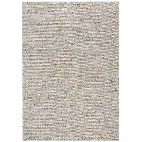 Flair Rugs, AKCE: 120x170 cm Ručně tkaný kusový koberec Minerals Black/White, bílá, chodba / předsíň