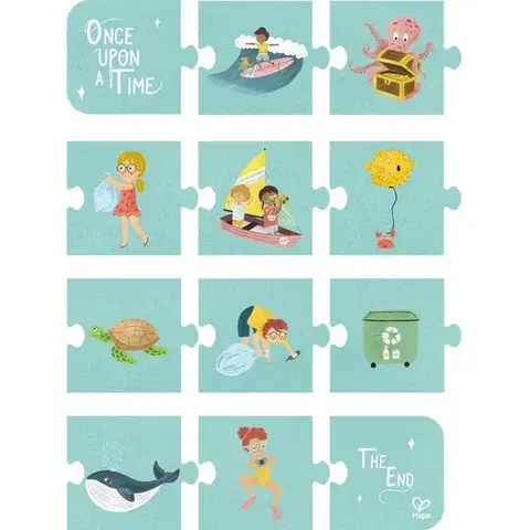 Hape Puzzle - Přátelé oceánu