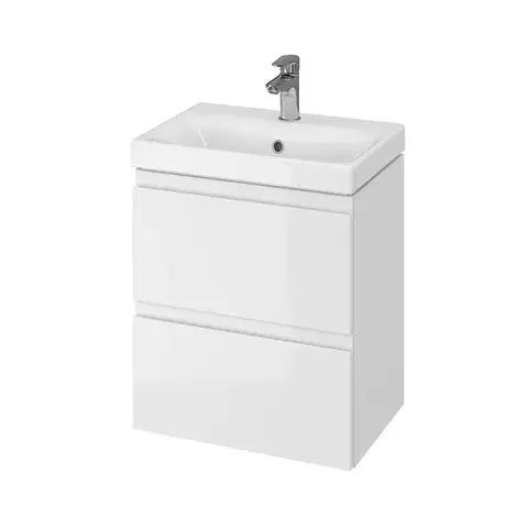 CERSANIT SET 983 MODUO SLIM 50 BÍLÁ DSM (SKŘÍŇKA + UMYVADLO) S801-229-DSM