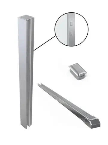 Sprchová zástěna Walk-in 90 cm SAT SATBWI90PRDOPL SATBWI90PRDOPL