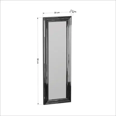 Zrcadlo Boss Silver 30 x 90 cm
