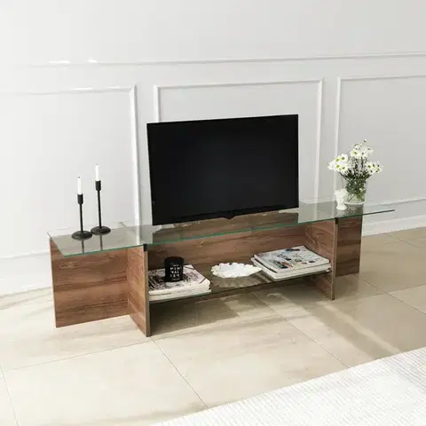 Televizní stolek Escape Walnut