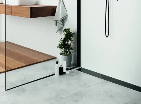 Laveo Spádová lišta pro lineární odtok, levá COT_720L