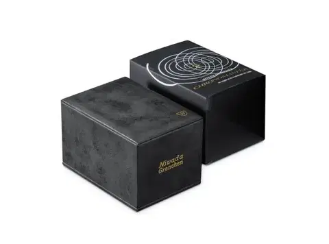 Nivada Grenchen Aquamar Black - Flat Link Bracelet