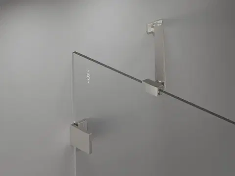 MEXEN UNI konzole úhlová 35 cm 1 ks nikl kartáčovaná 830-09-97
