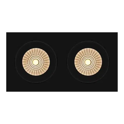 Svítidlo SLC DL04 SQUARE X2 R83X2 BL TED 930 IP54 36d