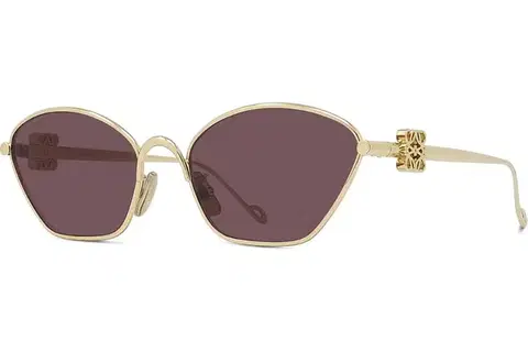 Loewe ANAGRAM Anagram Gold Cat Eye Sunglasses - ONE SIZE (57)