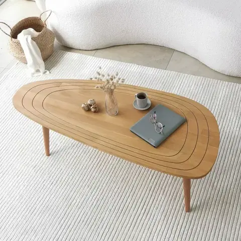 Konferenční stolek Sweet - Teak